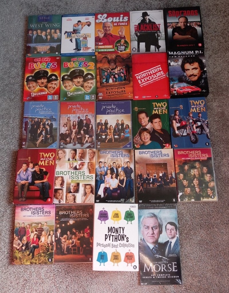 Buitenlandse dvd boxen - series & films, Cd's en Dvd's, Dvd's | Tv en Series, Alle leeftijden, Ophalen of Verzenden, Zo goed als nieuw
