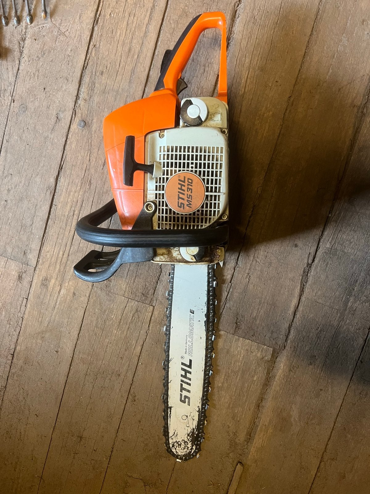 Stihl MS 310 Kettingzaag - Krachtige Benzine Zaag, Ophalen, Gebruikt, 30 tot 50 cm, Benzine