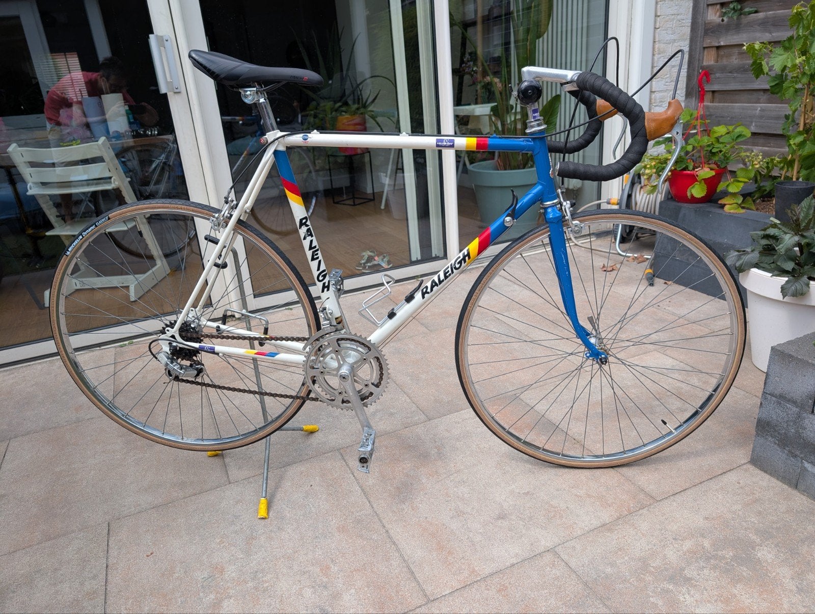 Raleigh vintage racefiets Competition Team, Fietsen en Brommers, Fietsen | Racefietsen, Gebruikt, Overige merken, 10 tot 15 versnellingen