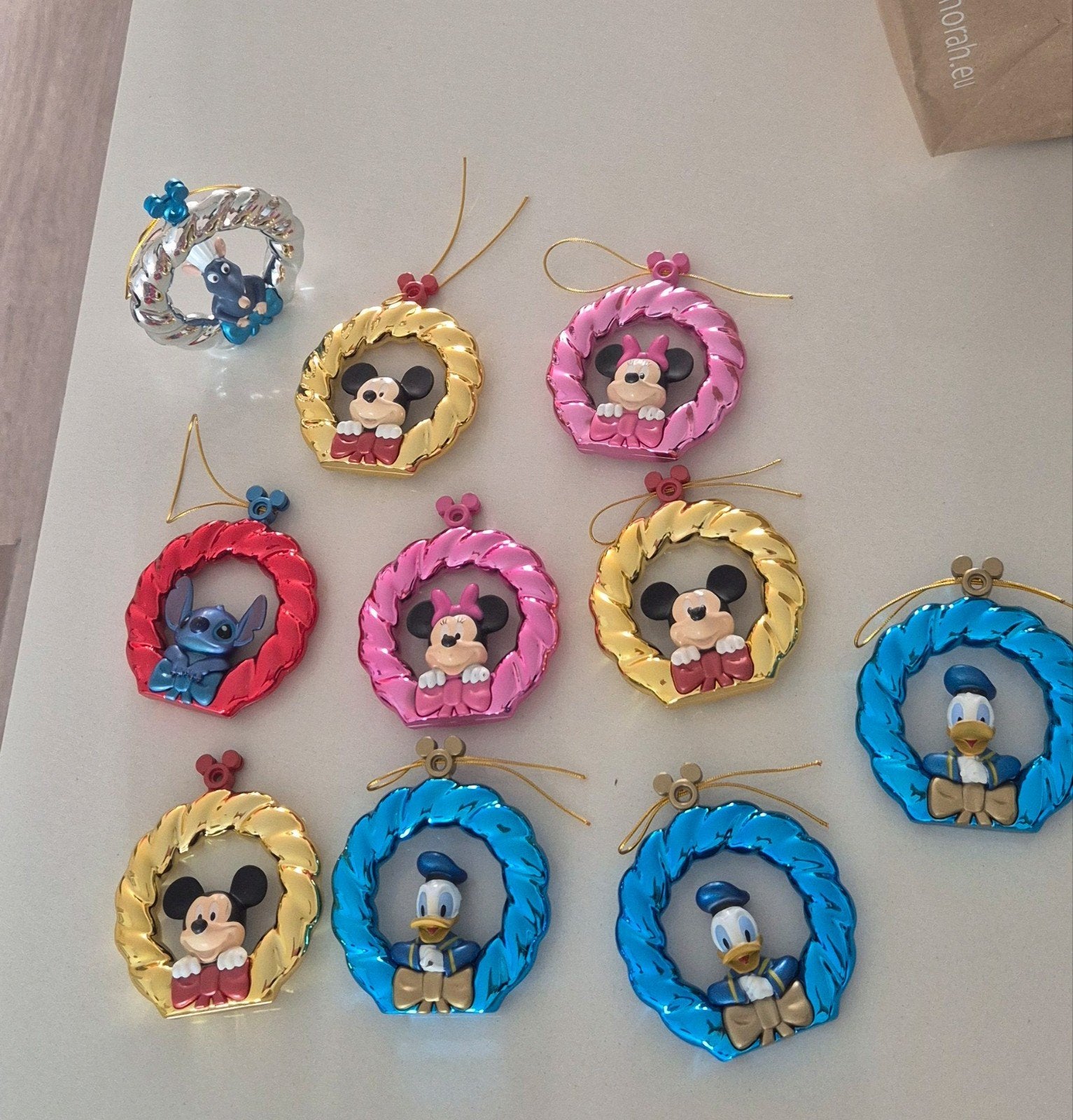 Disney kerst hangers, Verzamelen, Disney, Ophalen of Verzenden, Overige figuren, Beeldje of Figuurtje