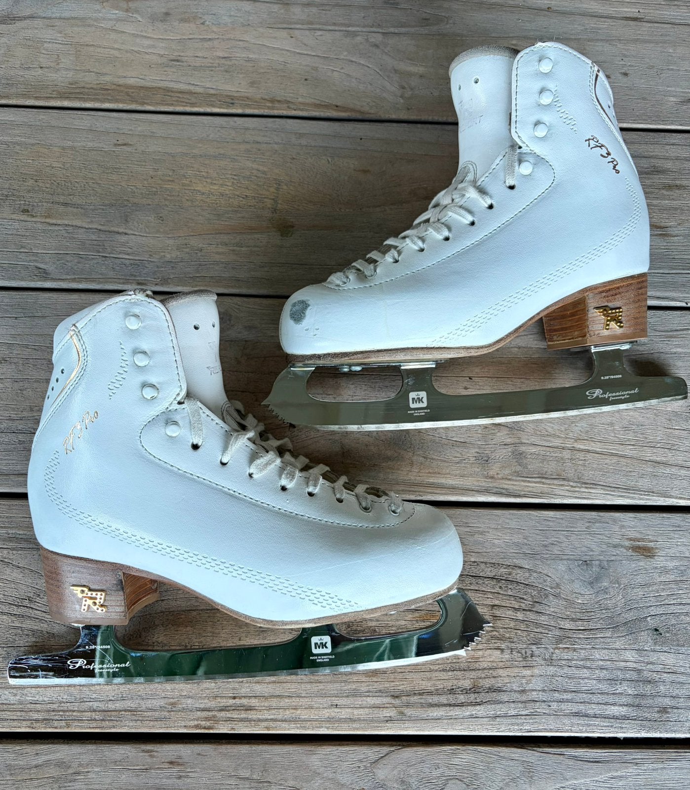 Risport RF3 Pro 37/245 MK Pro ijzers, Sport en Fitness, Schaatsen, Ophalen of Verzenden, Gebruikt, Kunstschaatsen