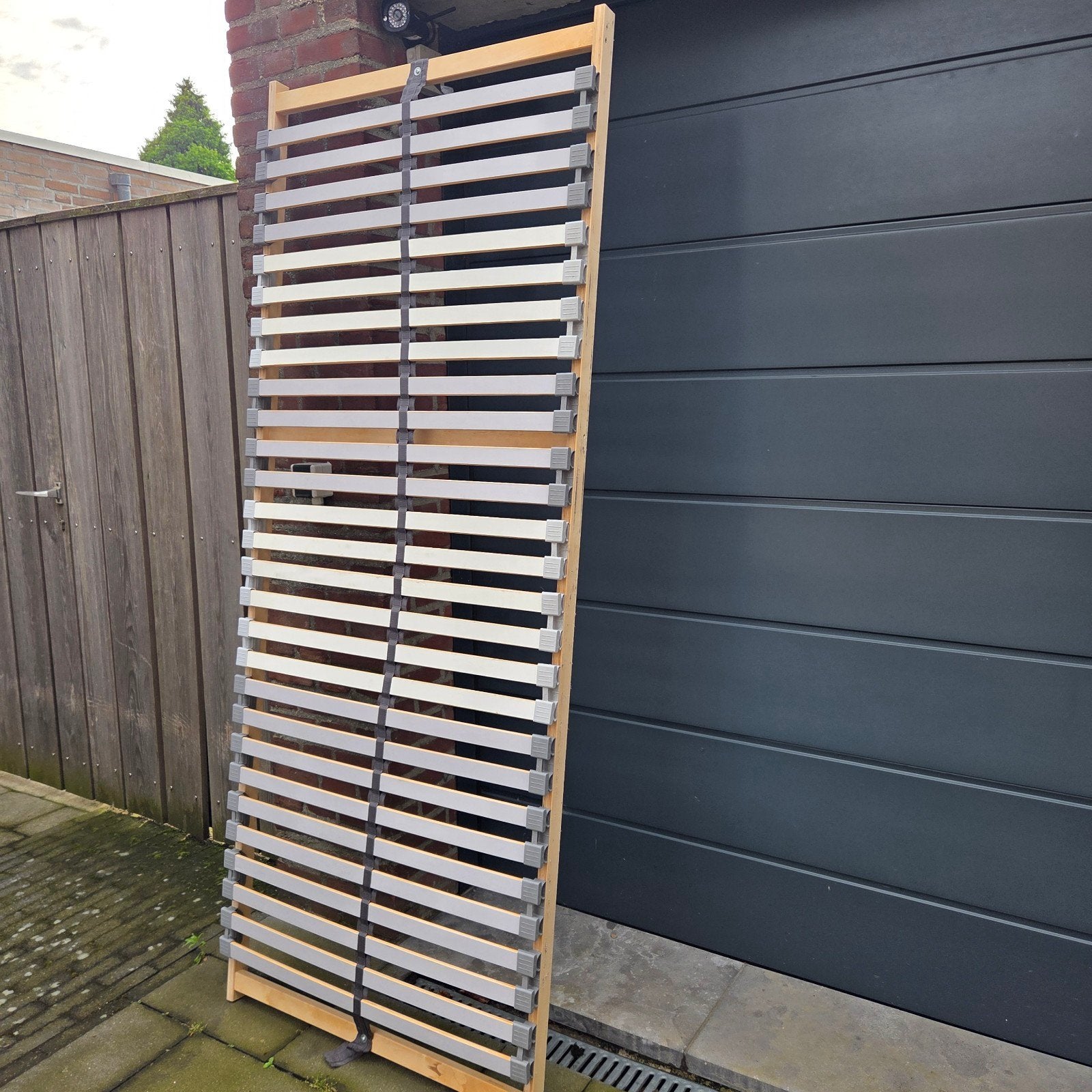 Ikea Lattenbodems 200x80cm, Ophalen of Verzenden, Gebruikt, Eenpersoons, 80 cm