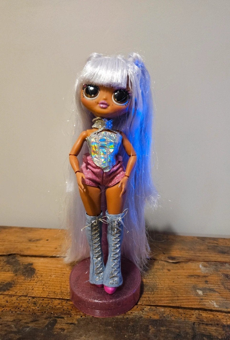 L.O.L. Surprise! O.M.G. Remix Kitty K Fashion Doll, Ophalen of Verzenden, Zo goed als nieuw, Overige typen