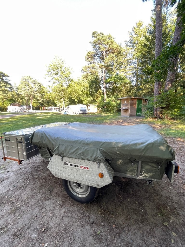 Unieke Tenttrailer Holtkamper Cocoon Expedition Ultra Light, Ophalen, Meerkleurig, Aanwezig, Holtkamper