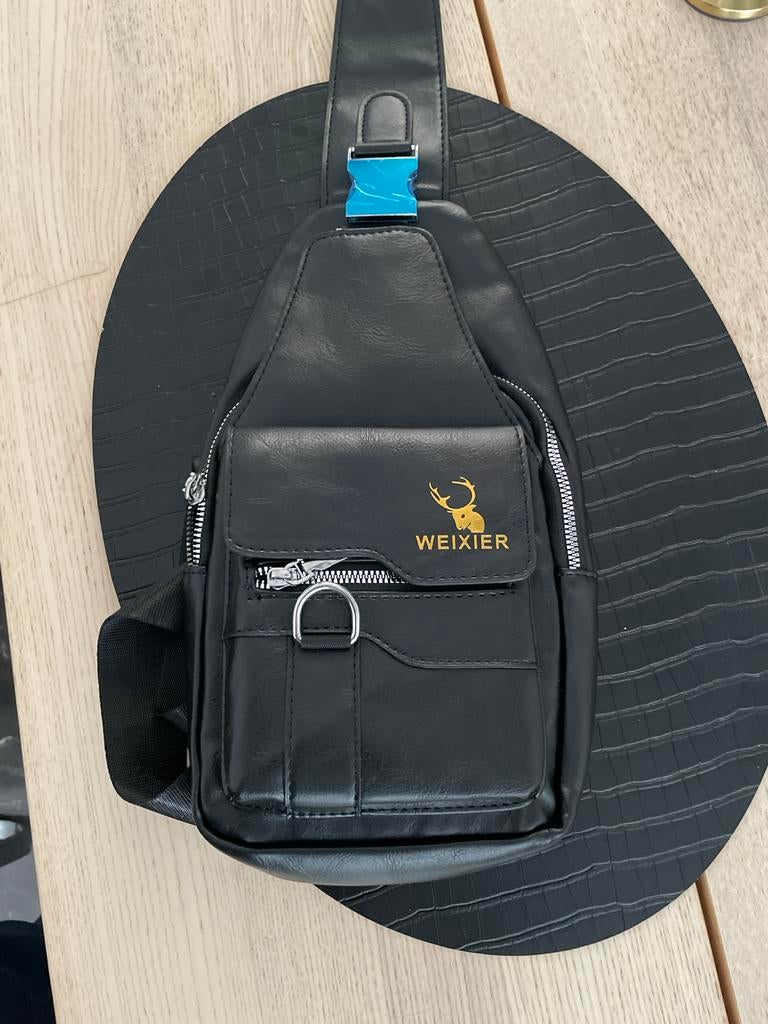 Nieuwe Unisex Borsttas - Stijlvol en Praktisch, Overige merken, Zwart, Nieuw, Ophalen of Verzenden