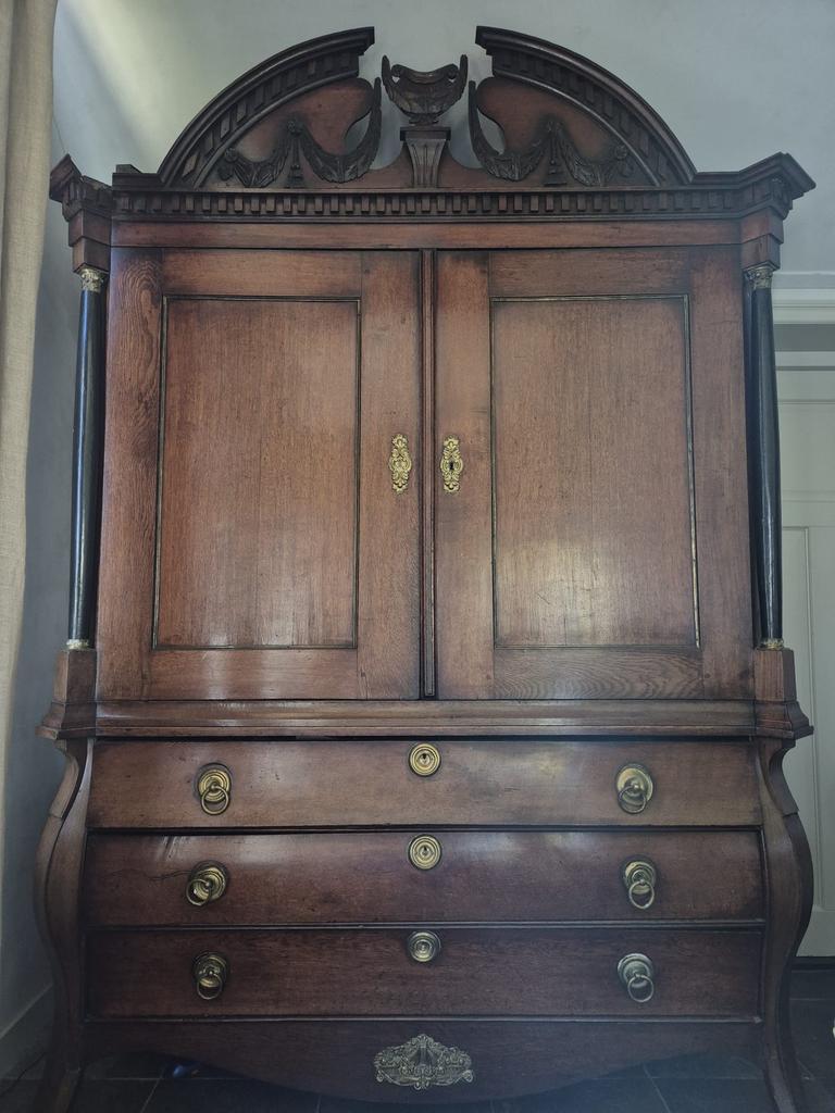 Drents kabinet, antieke kast, Antiek en Kunst, Ophalen
