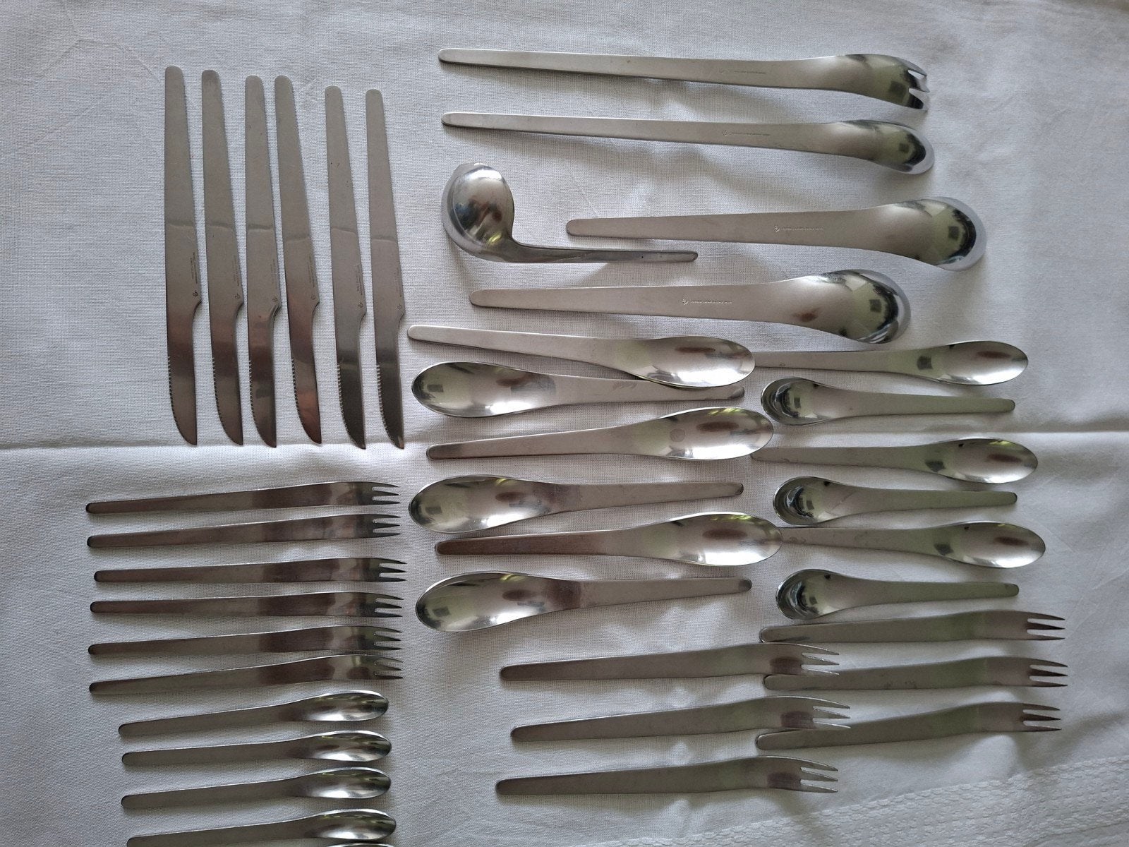 Georg Jensen bestek., Bestekset, Ophalen of Verzenden, Zo goed als nieuw, Rvs of Chroom