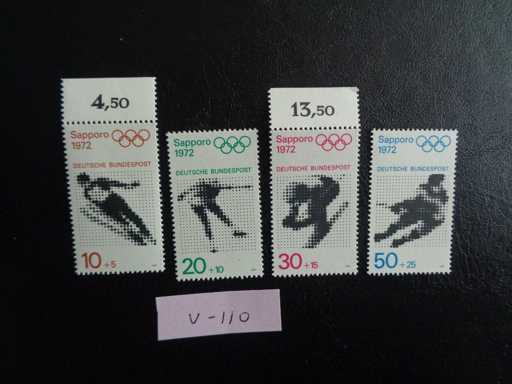 brd - olympische spelen sapporo / postfris 1971 (v-110), Postzegels en Munten, Ophalen of Verzenden, BRD, Postfris
