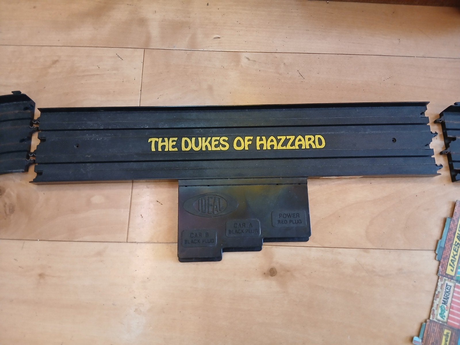 Ideal Dukes of Hazzard racebaan met springschans, Overige merken, Ophalen of Verzenden, Elektrisch, Racebaan