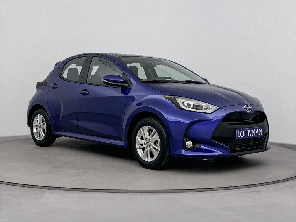 Toyota Yaris 1.5 Hybrid 115 Active | NIEUW & SNEL LEVERBAAR, 12 maanden, Stof, Zwart, Blauw