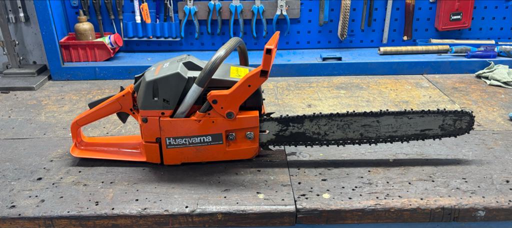 Husqvarna 50 Motorzaag - Krachtige Kettingzaag, Gebruikt, 70 mm of meer, Kettingzaag, Ophalen of Verzenden