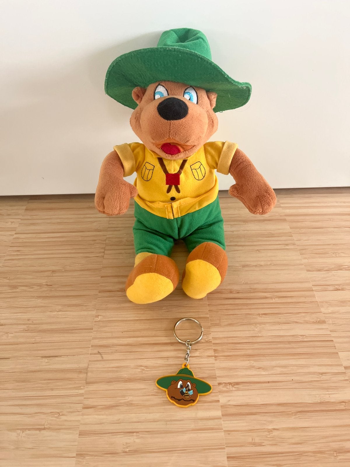 Landal Beer Bollo Knuffel met sleutelhanger, Overige merken, Overige karakters, Beer, Ophalen of Verzenden