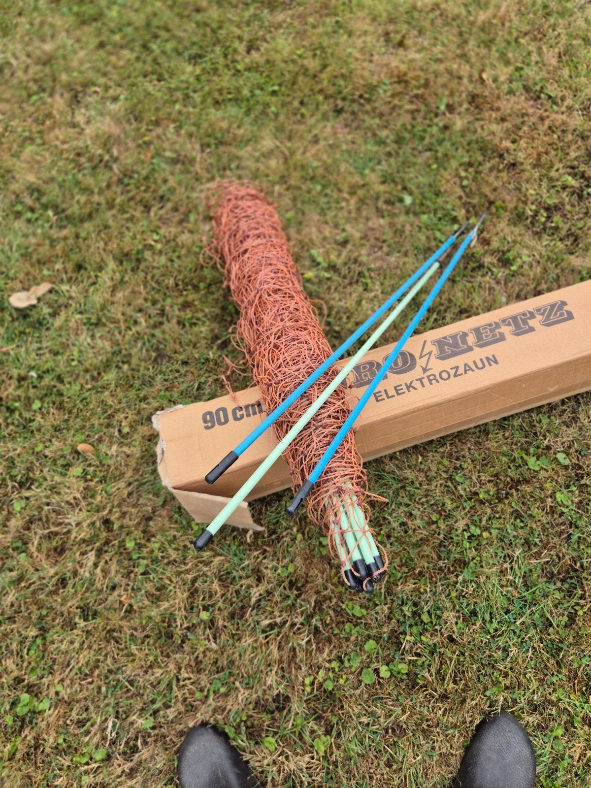 Euro Netz Elektrozaun 90 cm - Nieuw in doos, Tuin en Terras, Ophalen of Verzenden, Nieuw, Kunststof, Overige typen