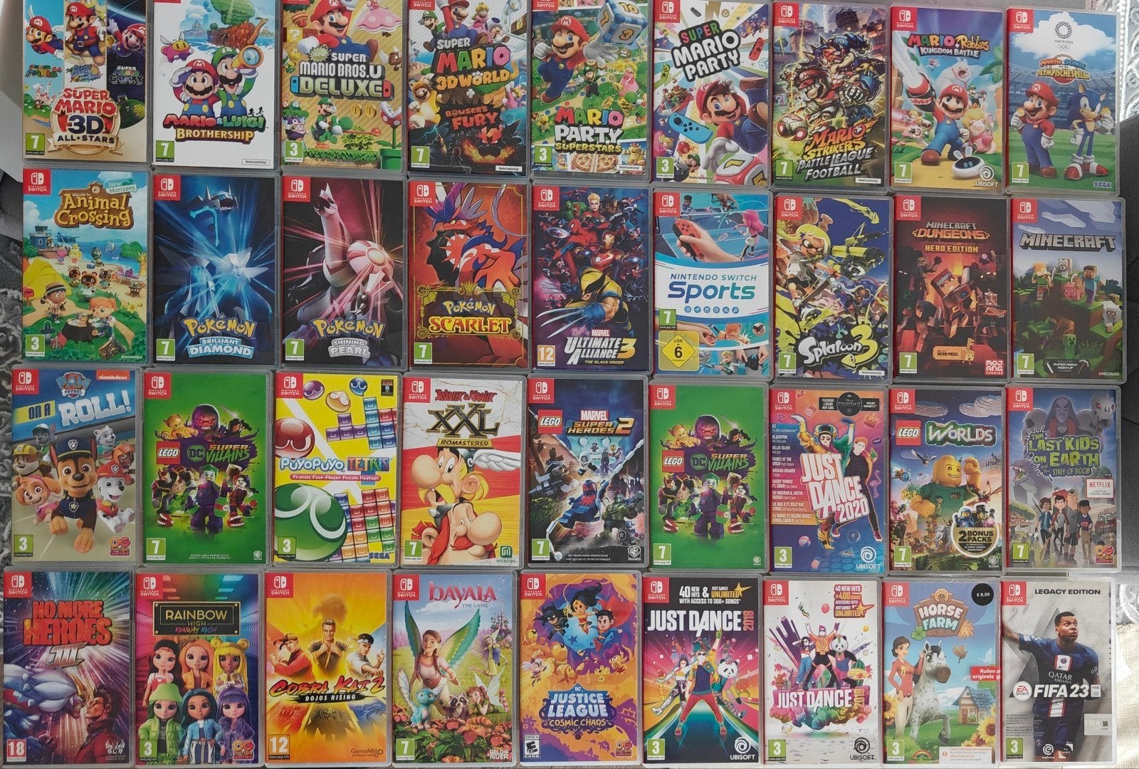 Diverse Nintendo Switch games, Spelcomputers en Games, Nintendo, Zo goed als nieuw, Nintendo of Europe GmbH, Herriotstrasse 4, 60528 Frankfurt am Main, Germany
