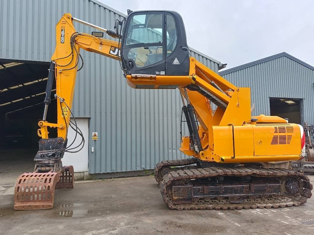 JCB JS160HR tracked waste industry handler umsalgbagge, Kraan