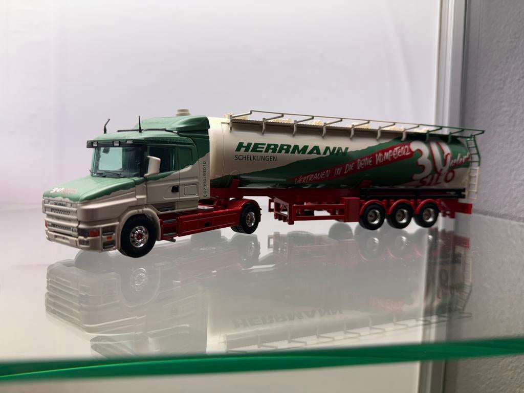 Tekno Hermann torpedo, Ophalen of Verzenden, Zo goed als nieuw, Bus of Vrachtwagen, Herpa