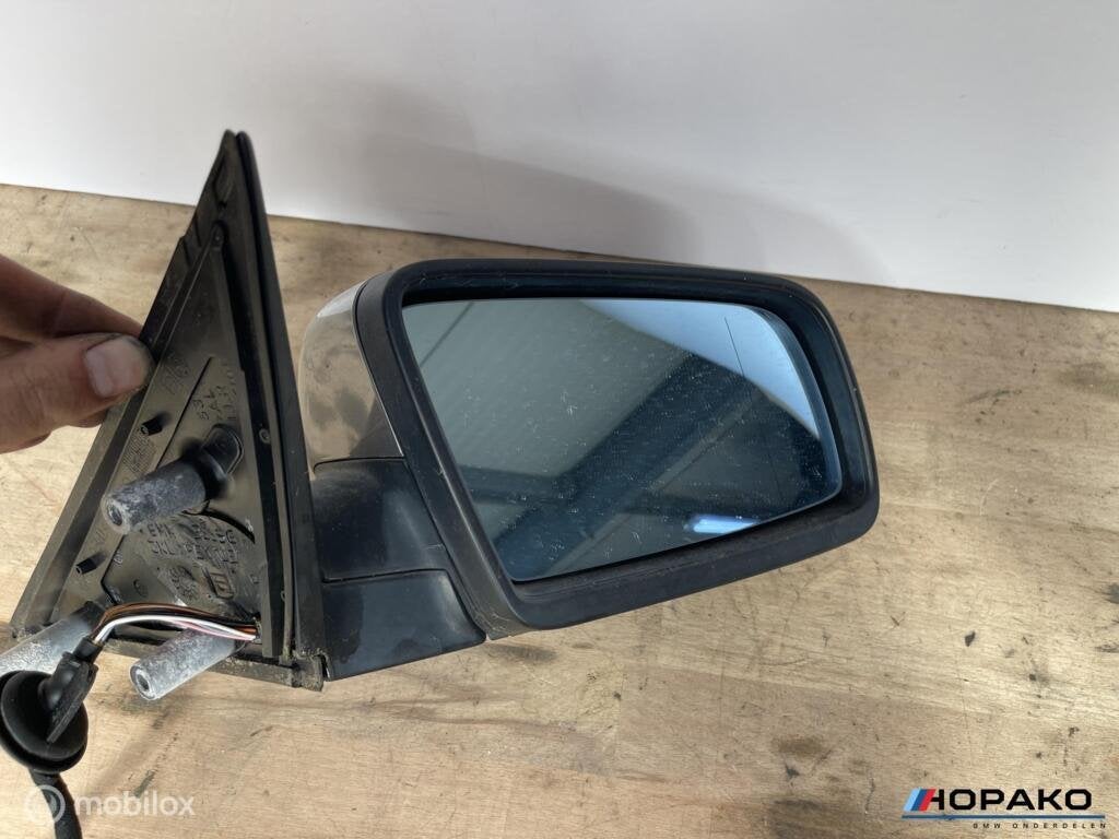 Buitenspiegel rechts BMW 5 serie E60 E61 | A08 silbergrau, Auto-onderdelen, Gebruikt, Einsteinlaan 5 rijswijk, Bmw, Ophalen of Verzenden
