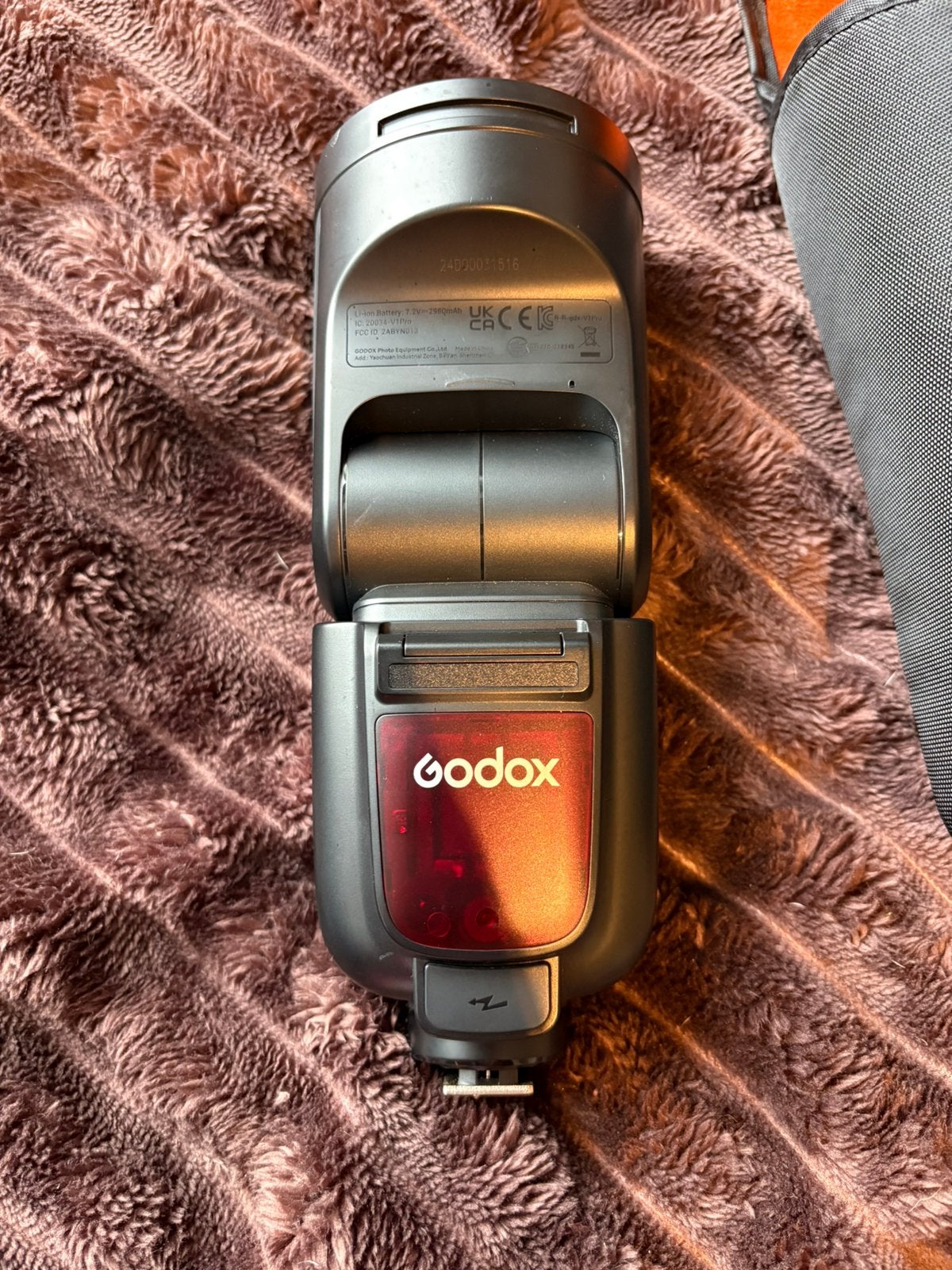 Godox speedlite v1 flitser, Externe flitser, Draadloos, Refurbished, Ophalen of Verzenden