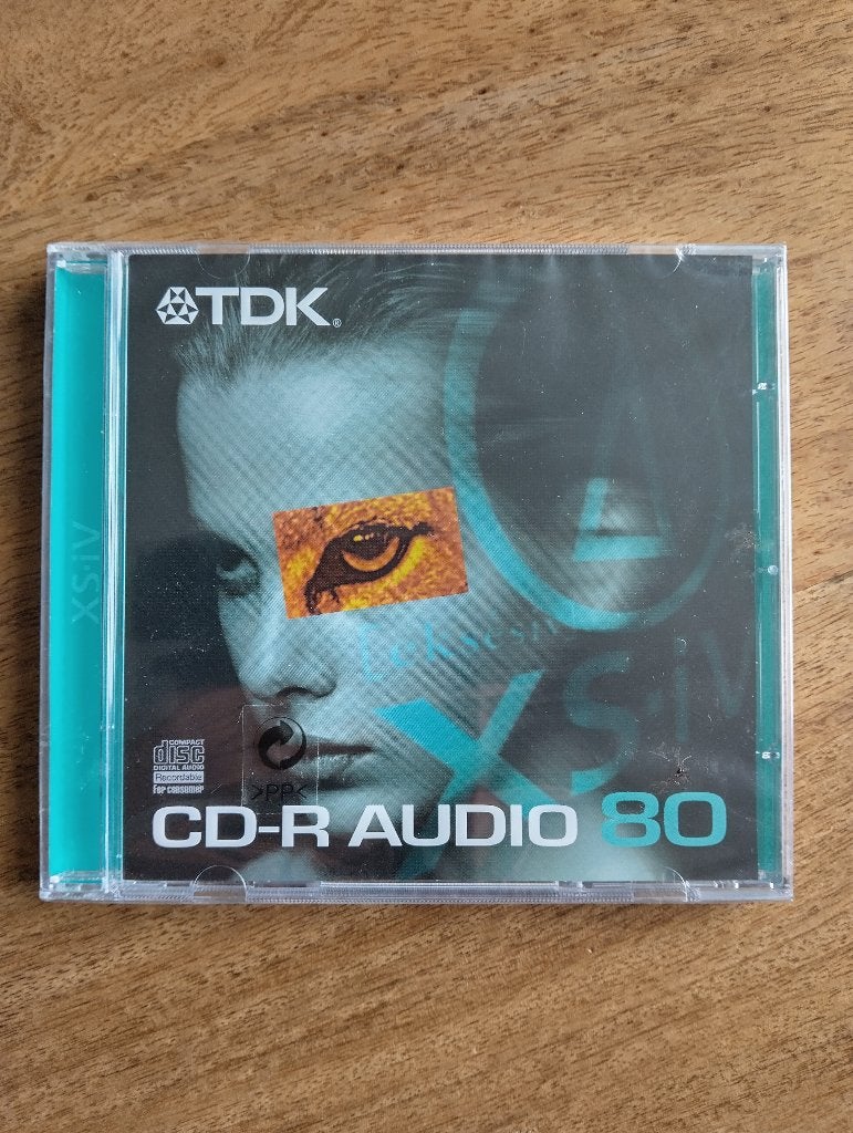 TDK CD-R AUDIO 80 XS-iV * Geschikt Voor Audio CD Recorders *, Ophalen of Verzenden, Nieuw, Cd, TDK
