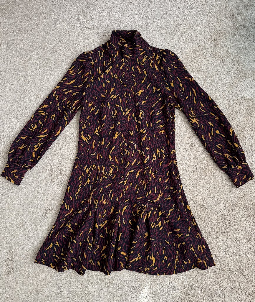 Rood jurkje Dante6, maat 1, Kleding | Dames, Overige kleuren, Verzenden, Zo goed als nieuw, Maat 34 (XS) of kleiner