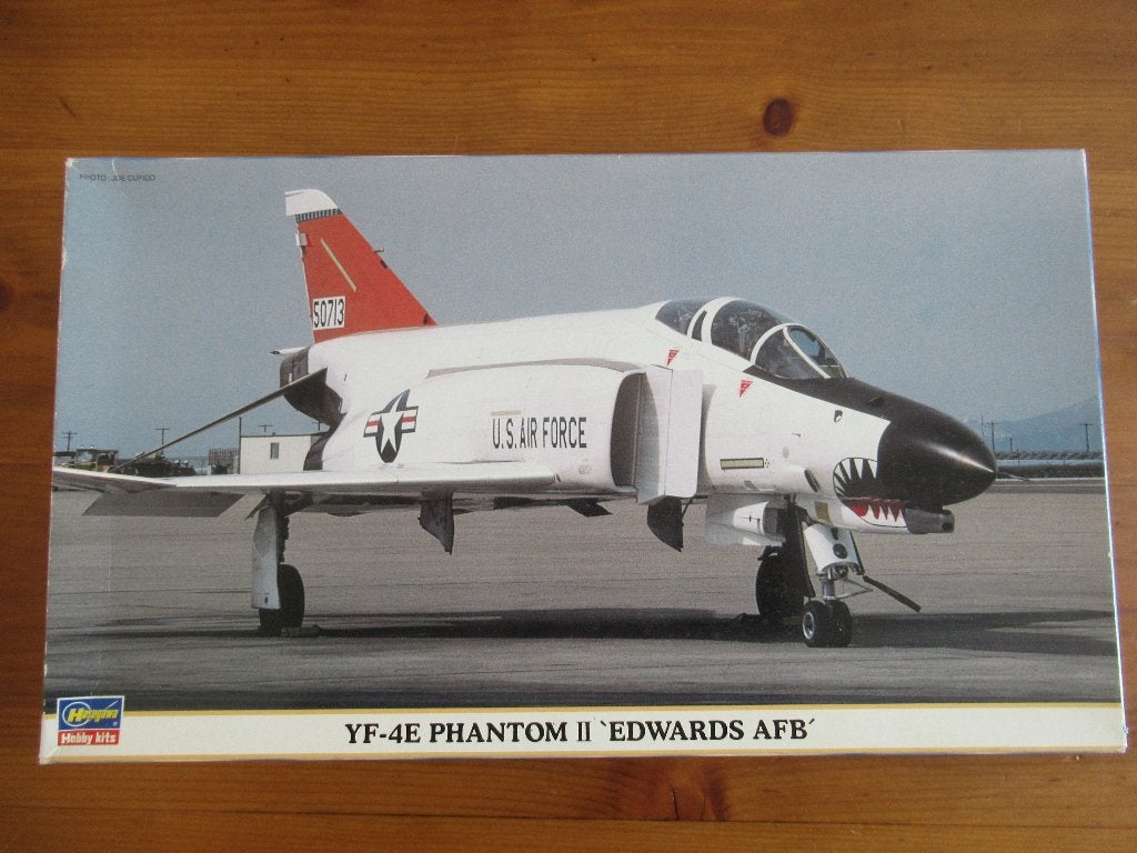 YF-4E Phantom II "Edwards AFB"  (Hasegawa 1/72), Nieuw, Ophalen of Verzenden, Vliegtuig, Hasegawa