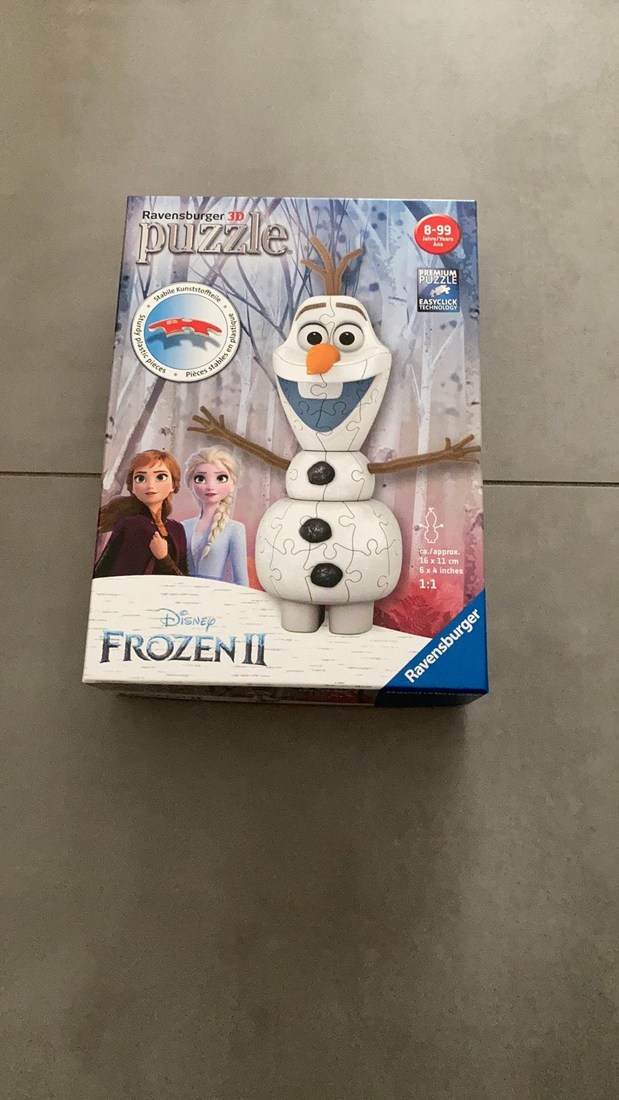 Frozen 3D, Ophalen of Verzenden, 10 tot 50 stukjes, Zo goed als nieuw