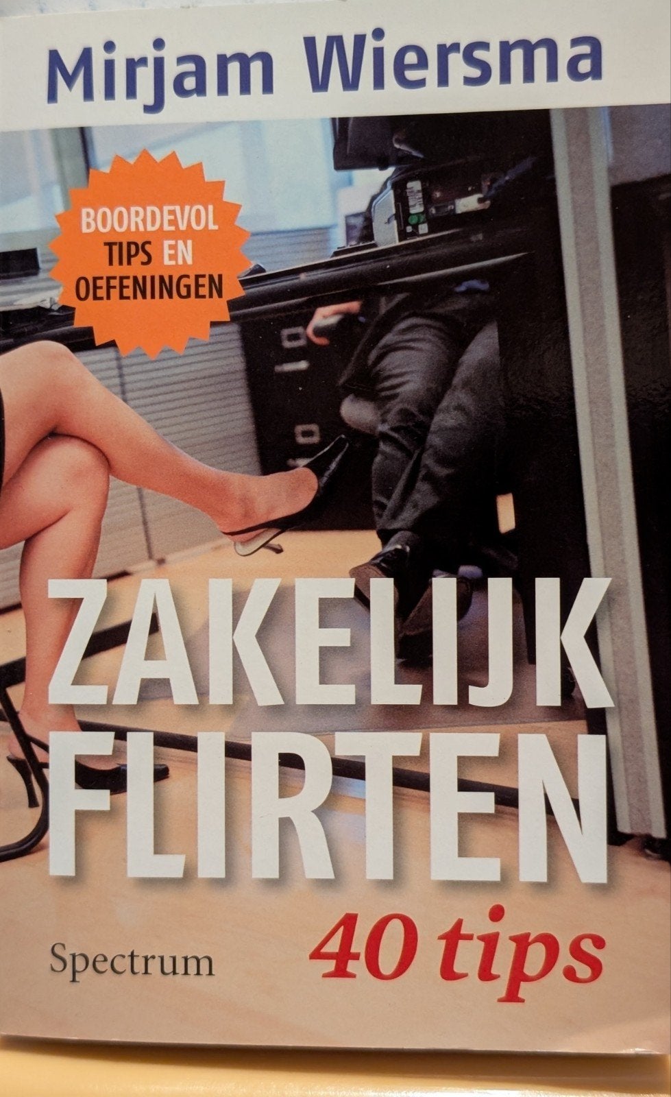 Mirjam Wiersma - Zakelijk flirten 40 tips, Boeken, Sociale wetenschap, Ophalen of Verzenden, Zo goed als nieuw, Mirjam Wiersma