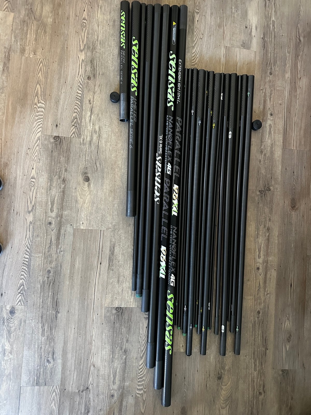 Sensas 96 XL hengel, Ophalen, Zo goed als nieuw, Vaste hengel