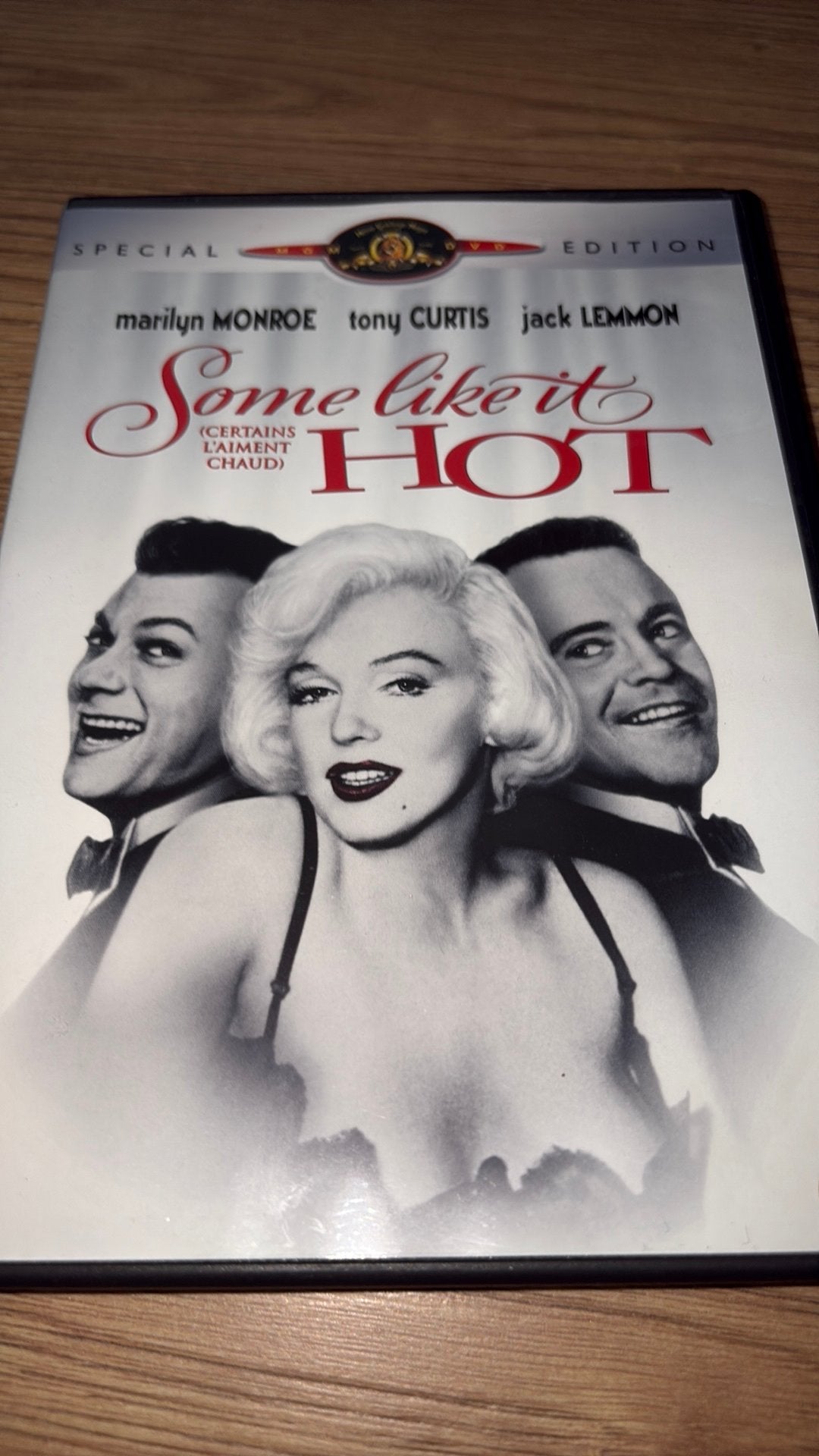 Some Like It Hot. Marilyn Monroe, Tony Curtis, Jack Lemmon., Vanaf 16 jaar, Ophalen of Verzenden, Zo goed als nieuw, Actiekomedie