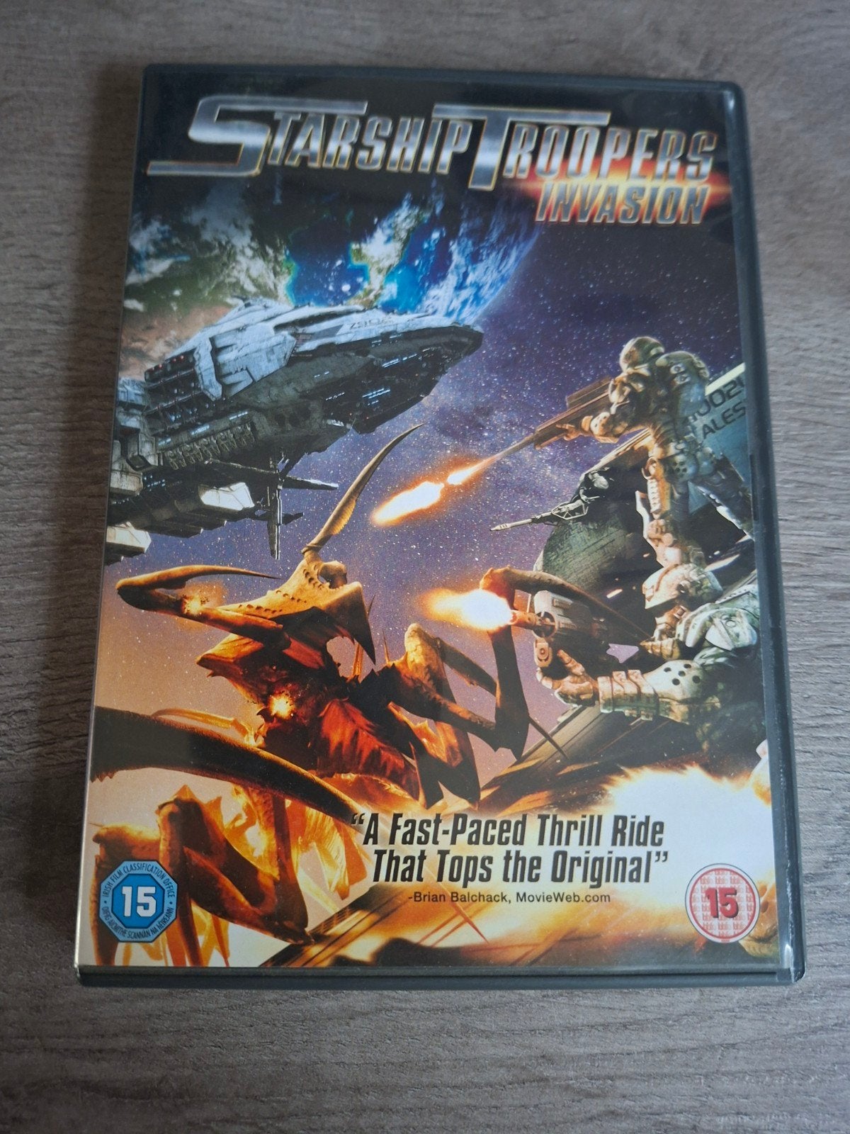 Starship Troopers: Invasion, Ophalen, Vanaf 16 jaar, Spaans, Inclusief doosje