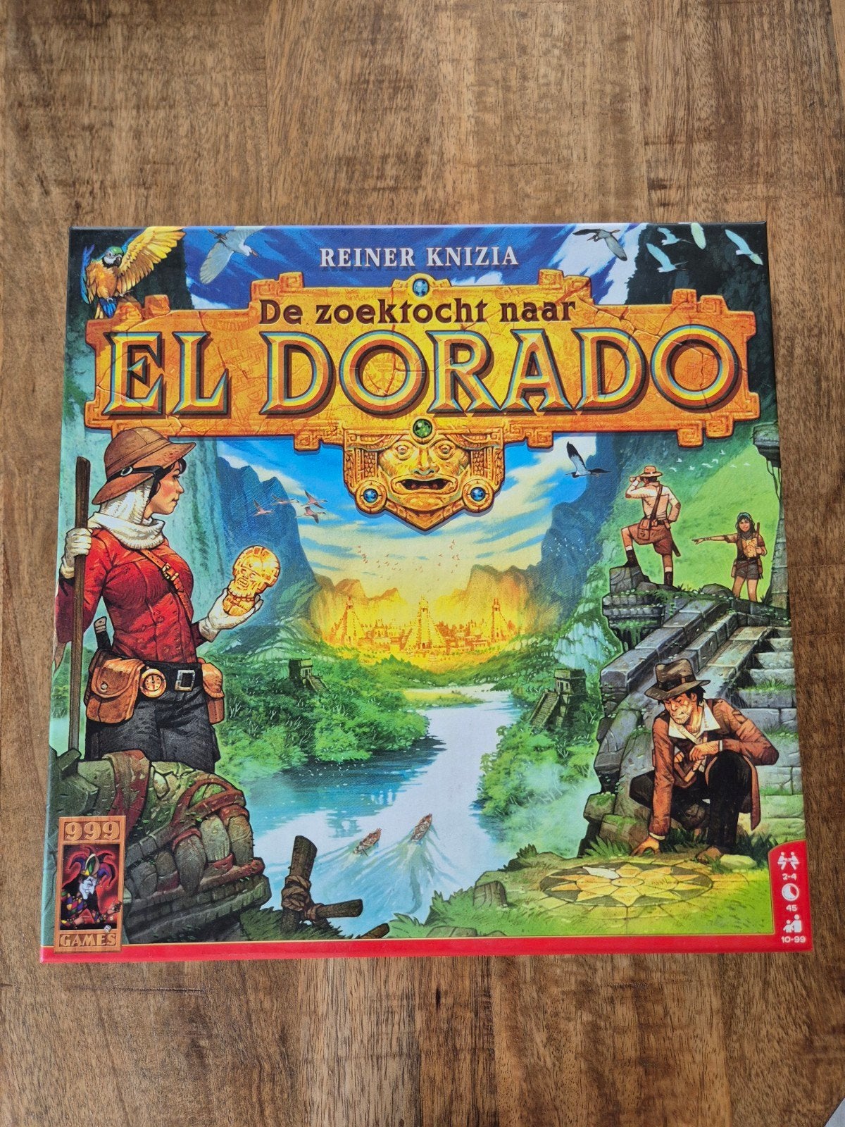 De Zoektocht naar El Dorado Bordspel: Nieuw, Hobby en Vrije tijd, Een of twee spelers, Ophalen of Verzenden, Nieuw, 999 Games