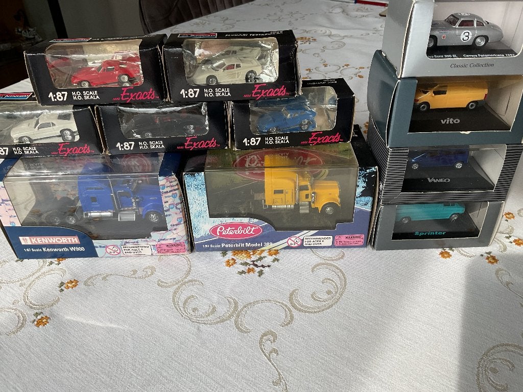 miniatuur auto's voor "aankleding" modelspoorbaan, Hobby en Vrije tijd, Overige merken, Gelijkstroom, Overige typen, Nieuw