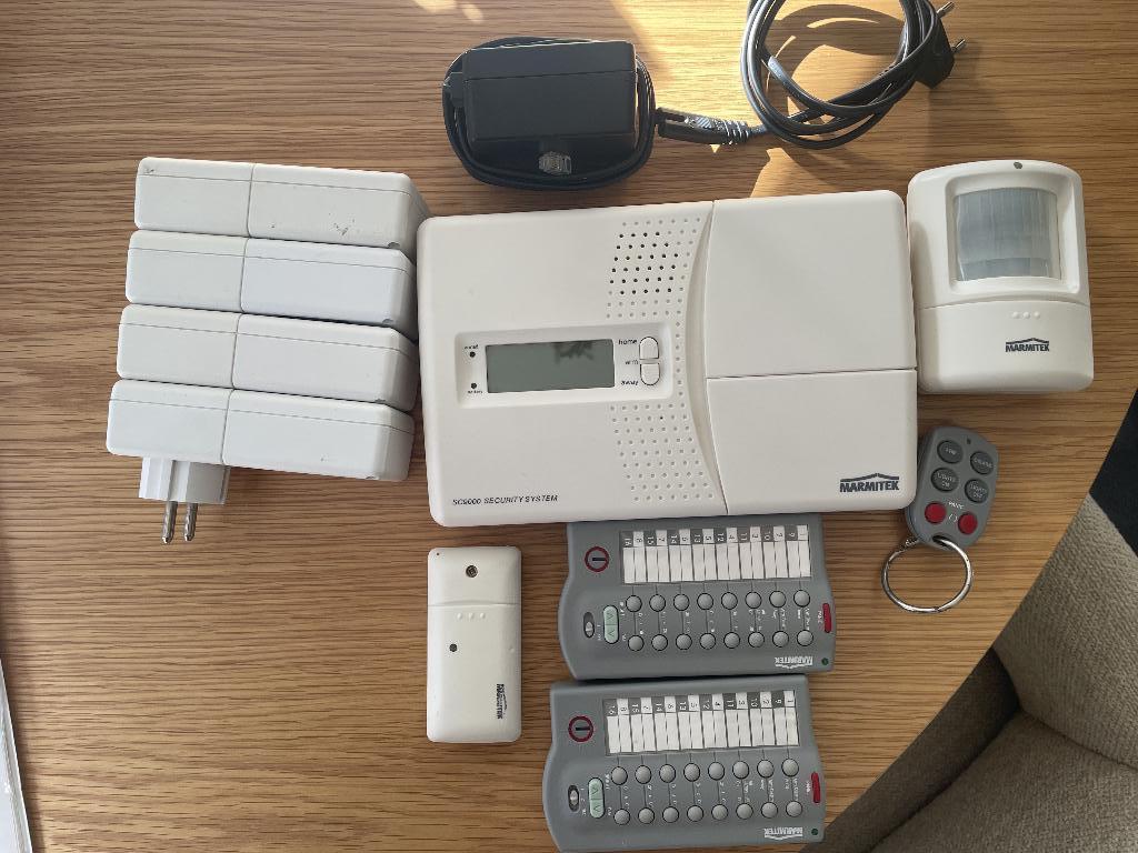 huis beveiliging Marmitek SC9000, Gebruikt, Ophalen of Verzenden, Compleet systeem, Draadloos