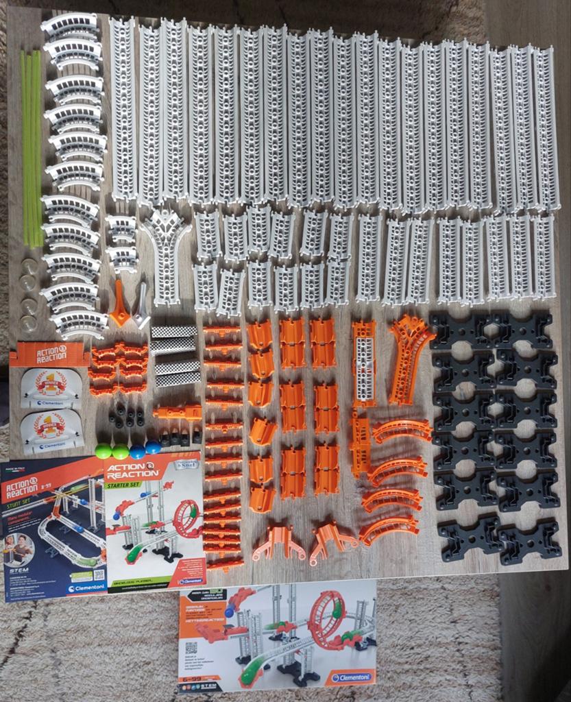 Clementoni Action & Reaction, Starter & Stunt Set, Ophalen, Zo goed als nieuw, Overige merken