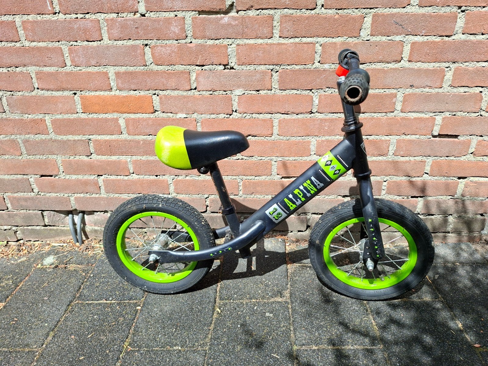 Loopfiets met luchtbanden, Ophalen, Gebruikt, 16 tot 20 inch, Alpina