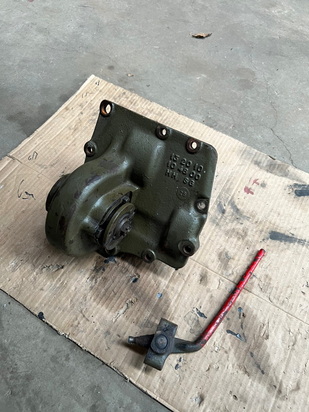 Pto met hendel Unimog 404/411, Ophalen, Mercedes-Benz, Transmissie en Toebehoren