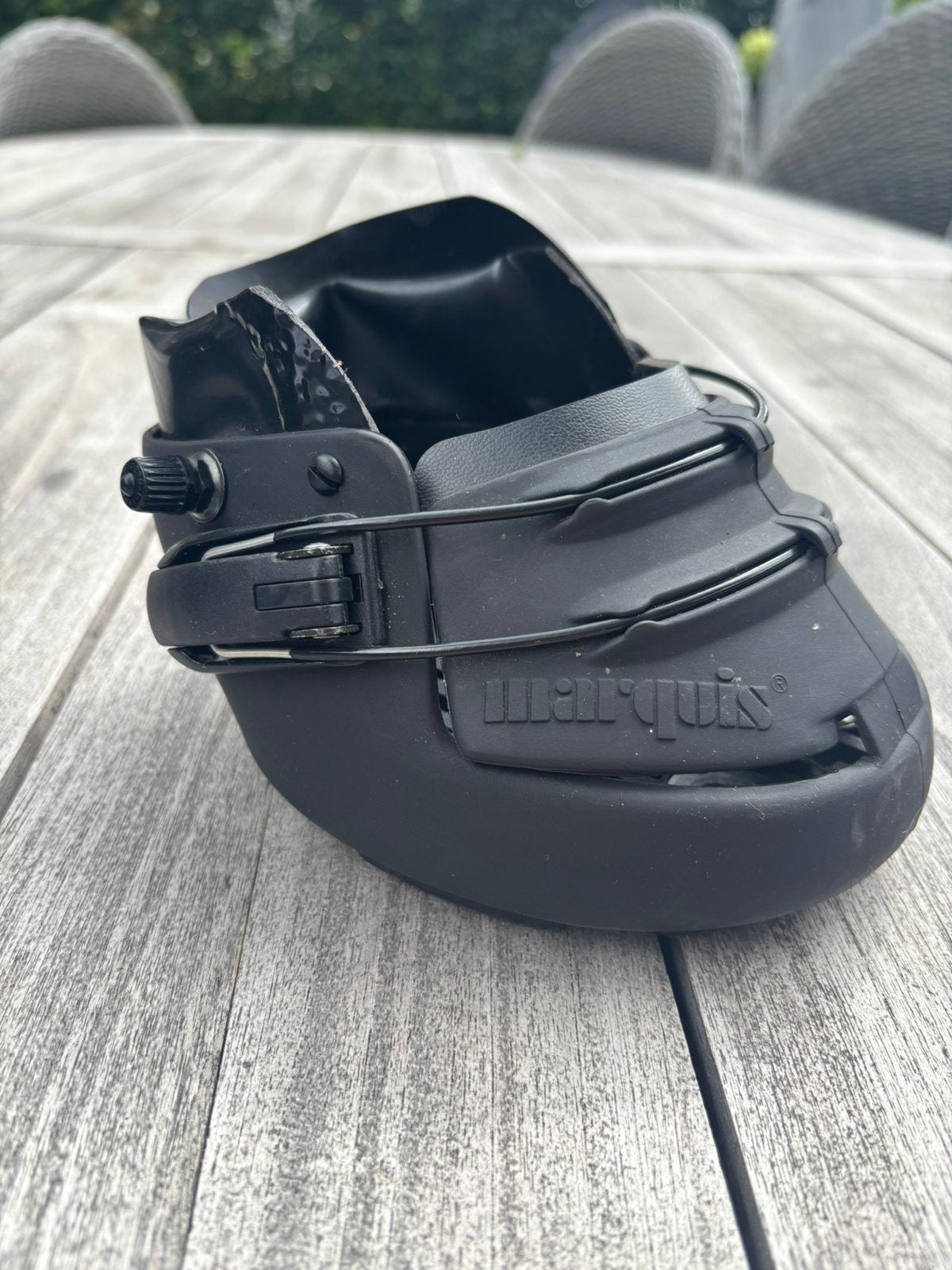 Marquis hoefschoenen | 2x | maat 2 | met pompje, Ophalen of Verzenden, Zo goed als nieuw