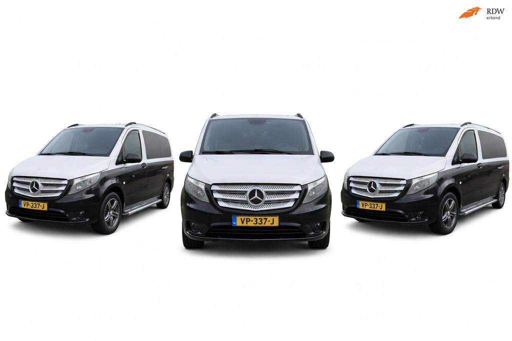 Mercedes-Benz Vito 119 CDI BlueTEC 4X4 Lang DC Comfort euro, Auto's, Automaat, 15 km/l, Gebruikt, Euro 6