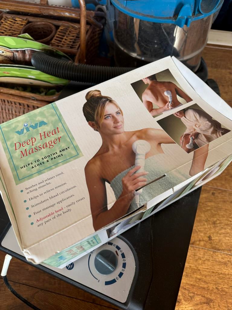 Deep Heat Massage Apparaat - Nieuwstaat, Witgoed en Apparatuur, Persoonlijke-verzorgingsapparatuur, Ophalen of Verzenden, Nieuw