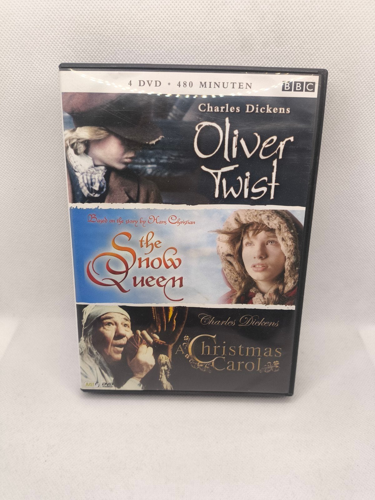 Oliver Twist, the snow Queen Christmas Carol dvd box, Alle leeftijden, Ophalen of Verzenden, Zo goed als nieuw