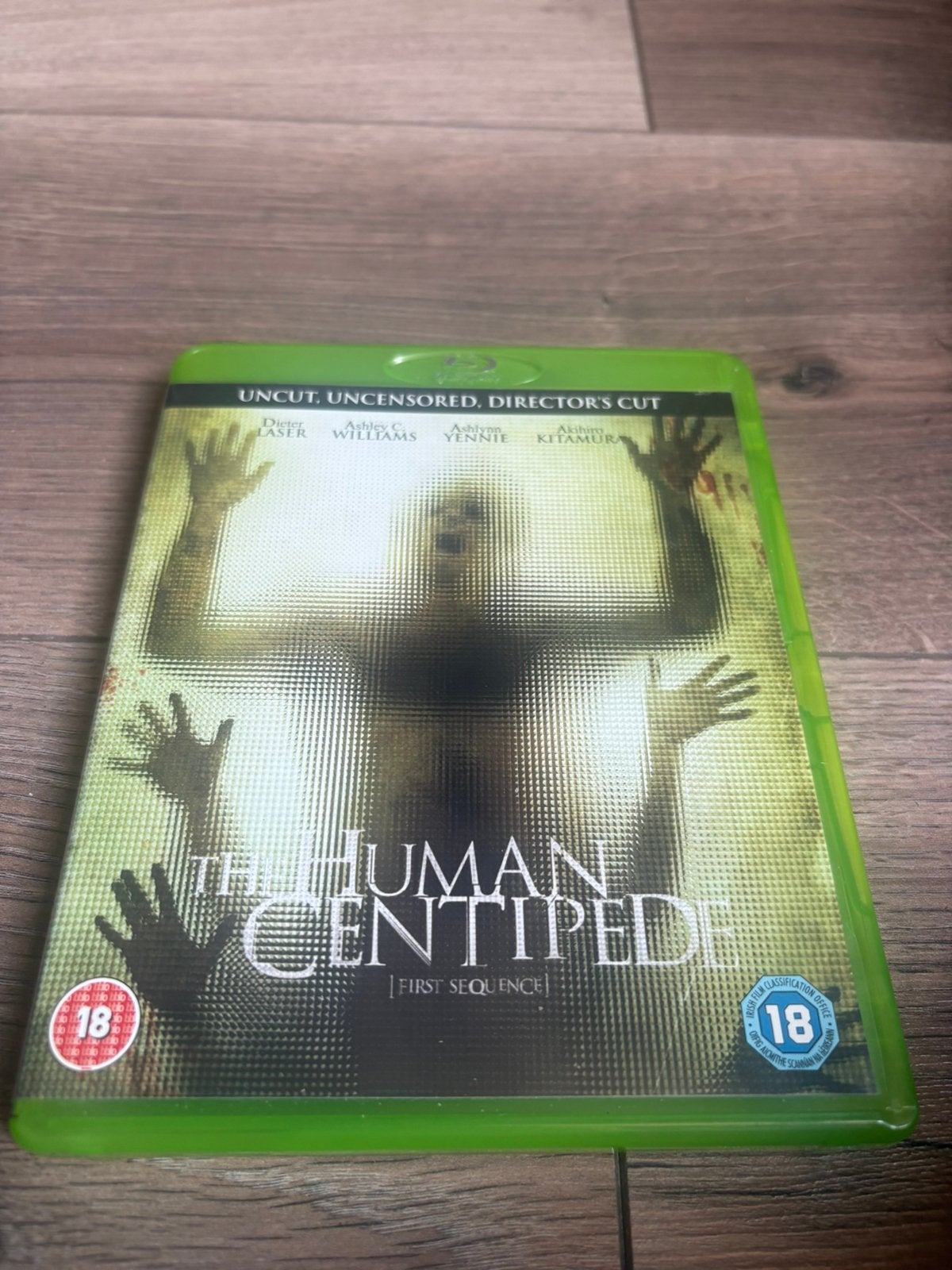 The Human Centipede blu ray *UK import*, Ophalen of Verzenden, Zo goed als nieuw, Muziek en Concerten