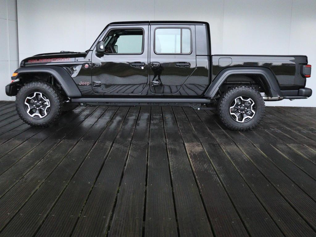 Jeep Gladiator Rubicon 3.6 V6 | Grijs kenteken | mogelijk 5, Auto's, Jeep, Automaat, Gebruikt, Zwart, Bedrijf