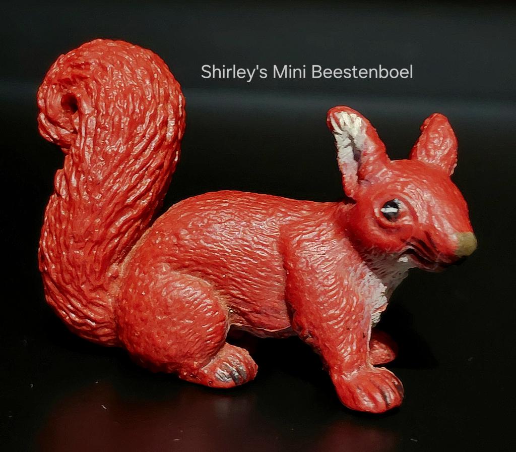 schleich eekhoorn, Ophalen of Verzenden, Zo goed als nieuw, Wild dier, Beeldje of Figuurtje