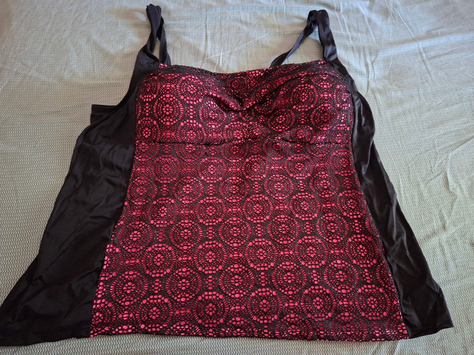Super gave roze tankini top maat 56/58, Kleding | Dames, Grote Maten, Nieuw, Shirt of Top, Roze, Ophalen of Verzenden