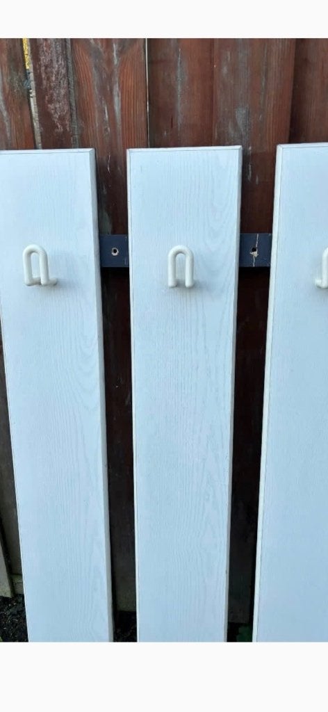 Witte houten kapstok gratis, Gebruikt, Minder dan 100 cm, Hout, Ophalen