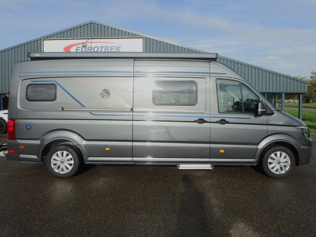 Knaus BoxDrive 680 ME HISTORIE BEKEND, Caravans en Kamperen, Ringverwarming, 6 tot 7 meter, Tot en met 3, Boiler