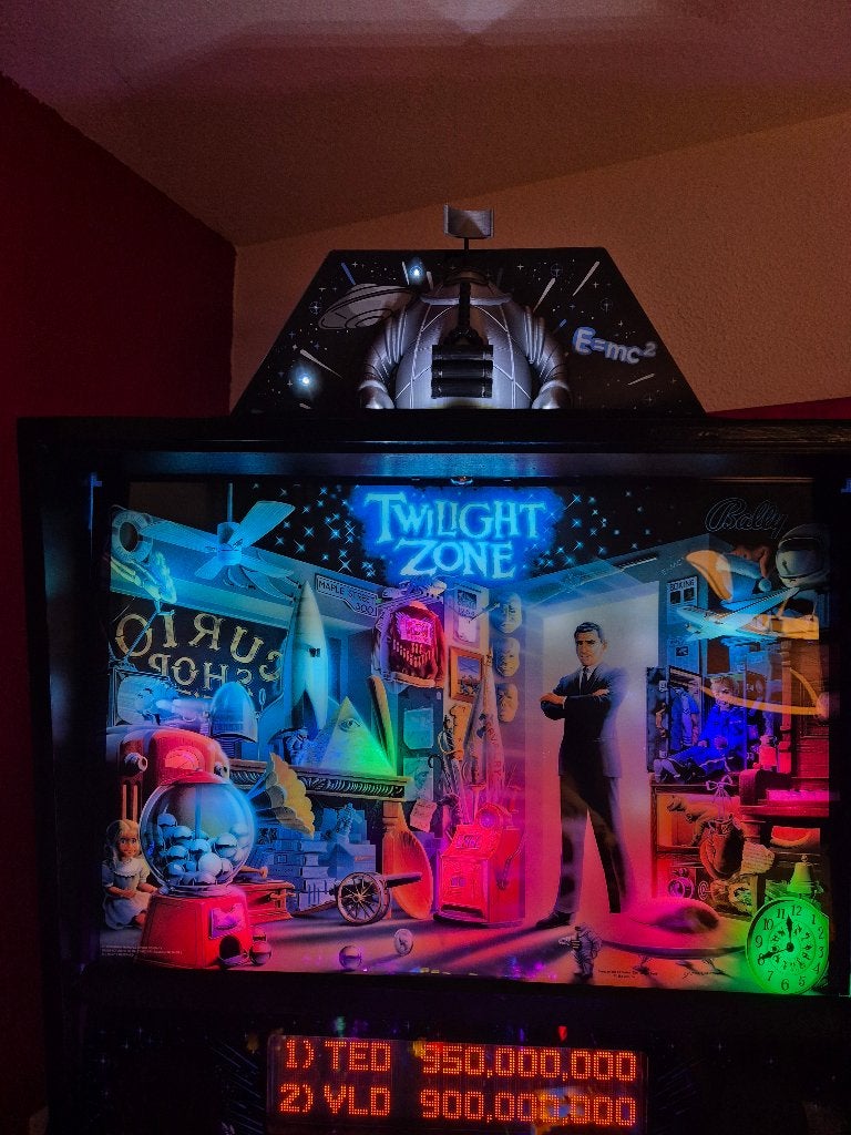 Twilight Zone flipperkast van Bally., Bally, Ophalen of Verzenden, Zo goed als nieuw, Dot-matrix