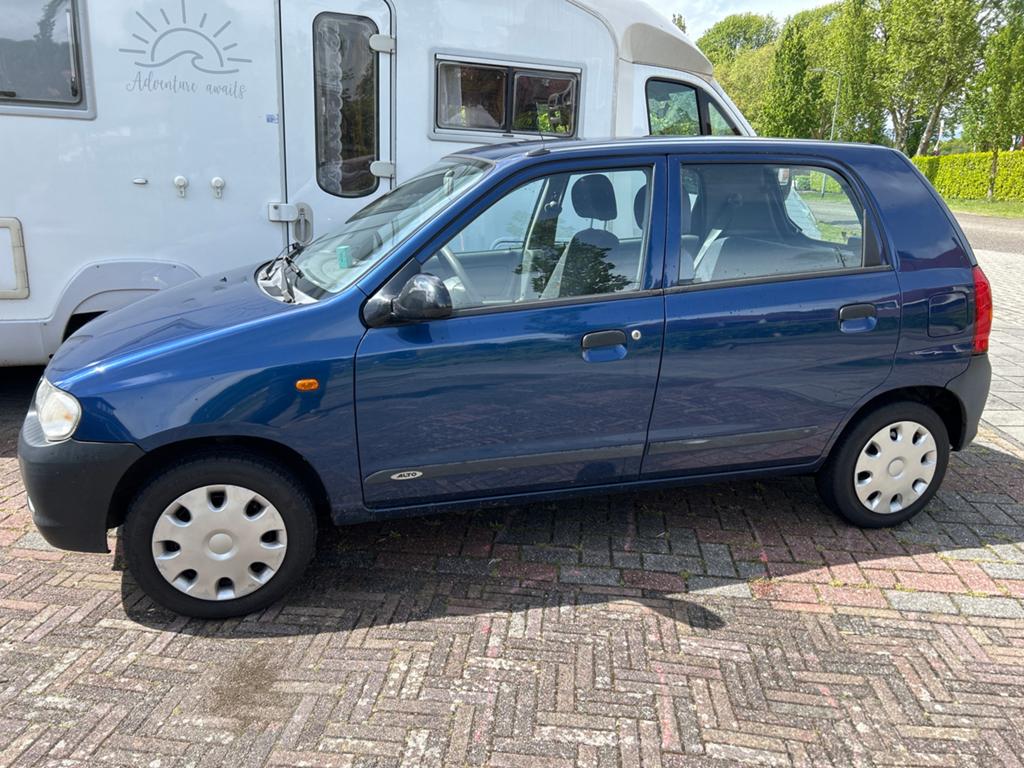 Suzuki Alto 1.1 16V 5d AGS 2003 Blauw, Auto's, Suzuki, Voorwielaandrijving, 750 kg, 4 cilinders, Origineel Nederlands