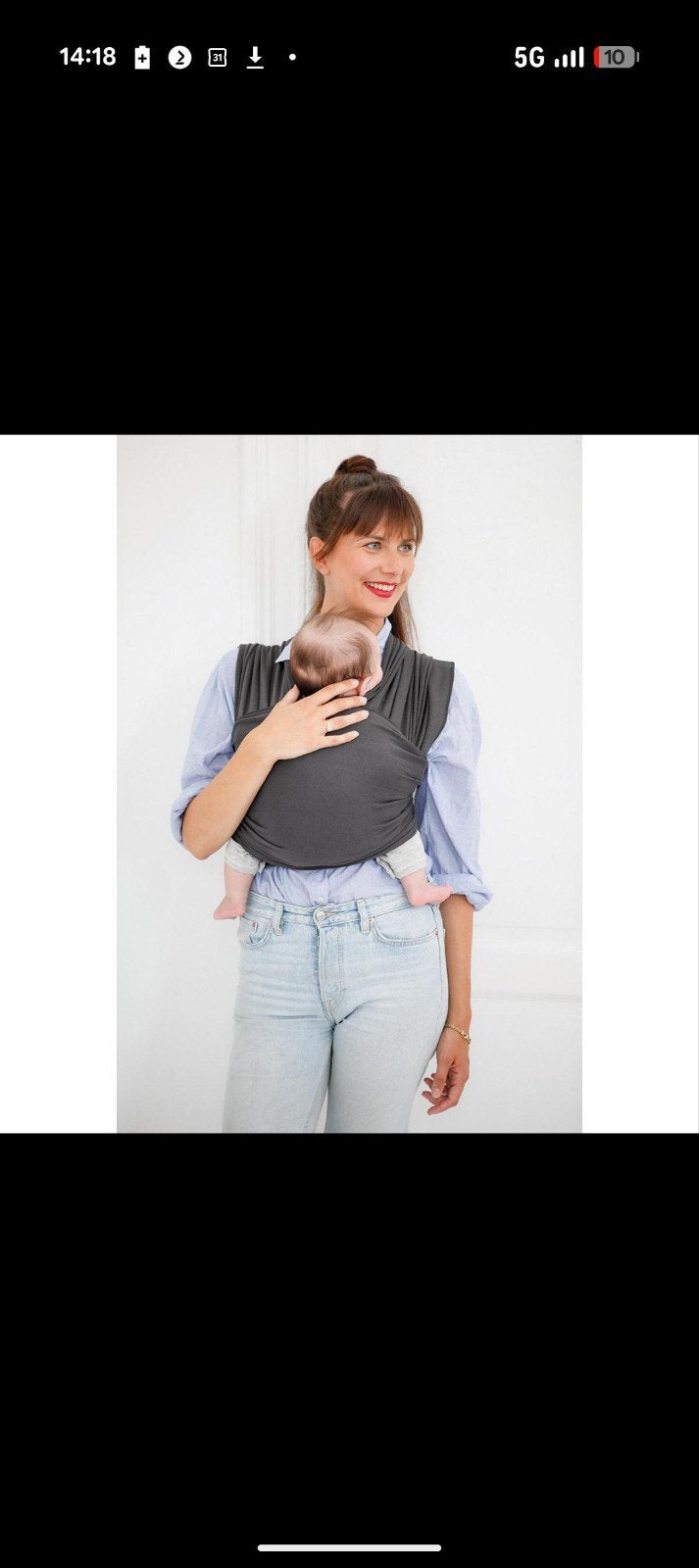 Draagdoek in mooie staat Babylonia, Kinderen en Baby's, Ophalen, Zo goed als nieuw, Draagdoek, Overige merken