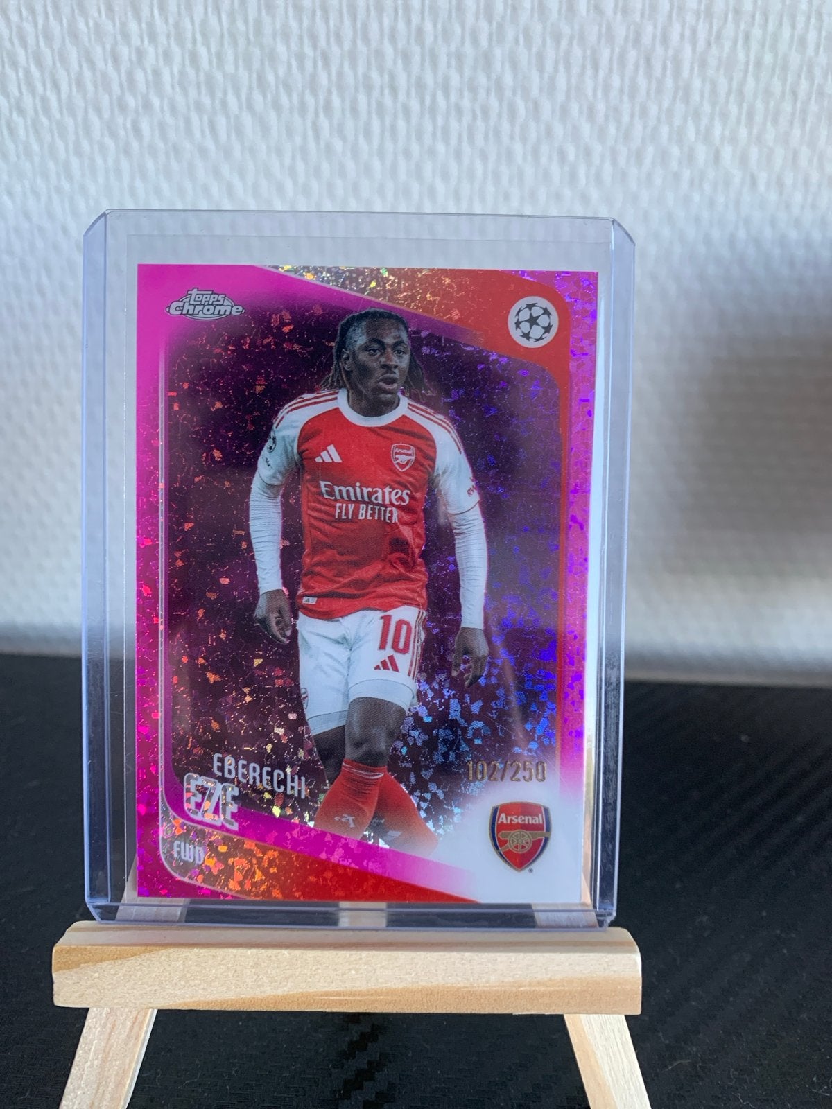 Topps Chrome Pink /250 Eze Spelerskaart, Verzenden, Nieuw, Buitenlandse clubs, Spelerskaart